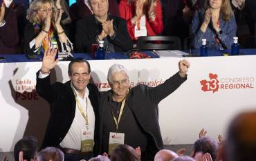 XIII Congreso regional PSOE CLM Bono y Barreda 1