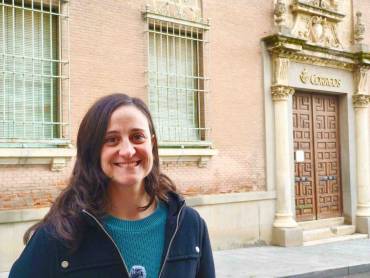 Gemma Mínguez concejala socialista en el Ayuntamiento