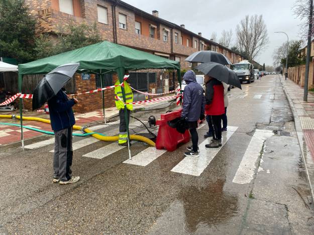limpieza colectores chopera