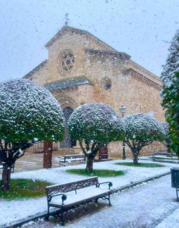 Brihuega nevada Foto Abelardo Mazo