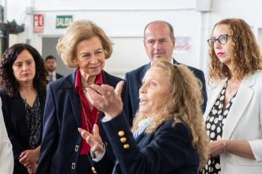 Reina Sofía Banco Alimentos Carmen Hombrados